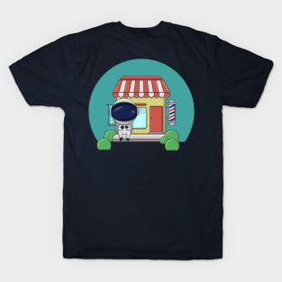 BARBERSHOP AND ASTRO T-Shirt